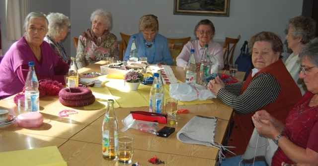 Geselliges Beisammensein in der Bürgerbegegnungsstätte