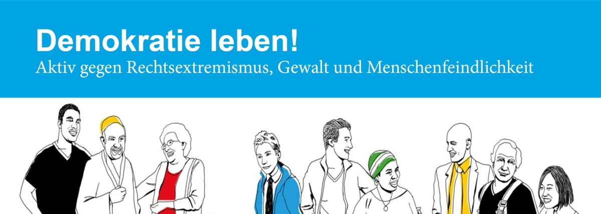 Logoausschnitt Demokratie leben
