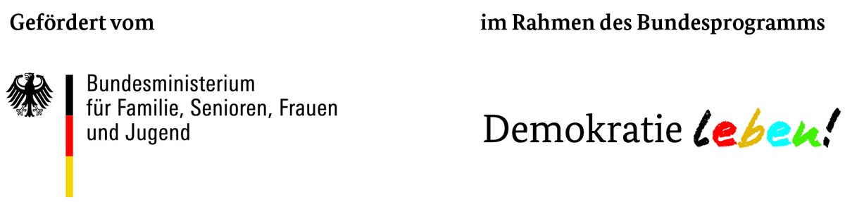 Demokratie leben-Logo des