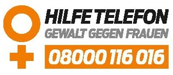 Logo Hilfetelefon Gewalt gegen Frauen