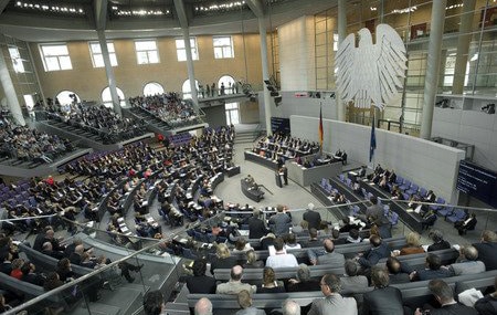 Plenarsaal Bundestag