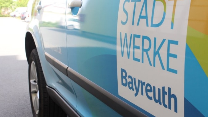 Auto der Stadtwerke