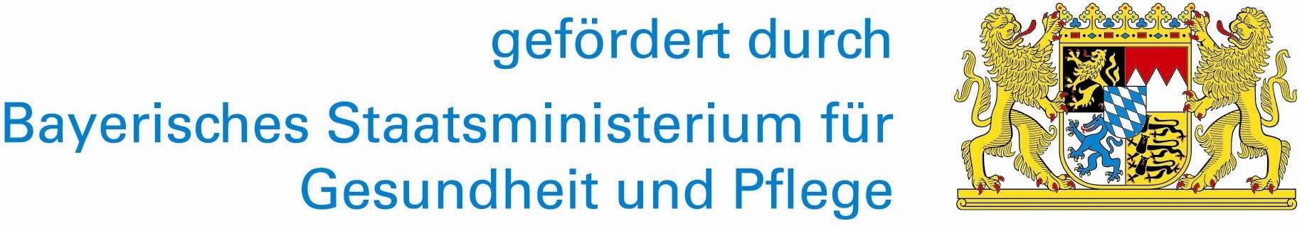 Logo Bayerisches Staatsministerium für Gesundheit und Pflege