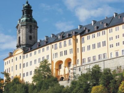 Blick auf die Burg in Rudolstadt