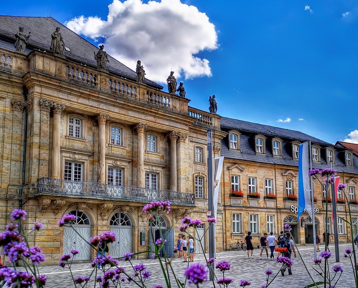 Blick aufs Markgräfliche Opernhaus