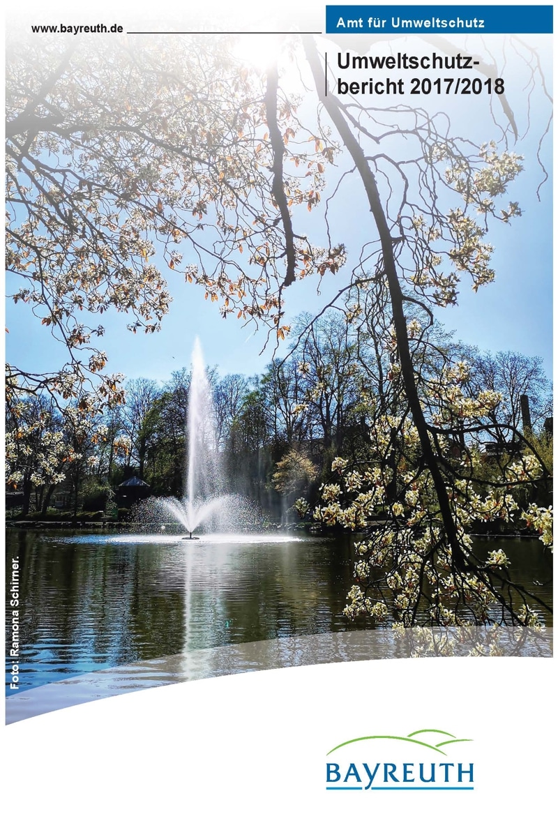 Titelseite Umweltschutzbericht 2017/18