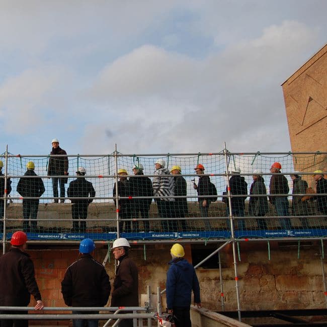 Baustellenrundgang Bauauschuss 12.11.2019