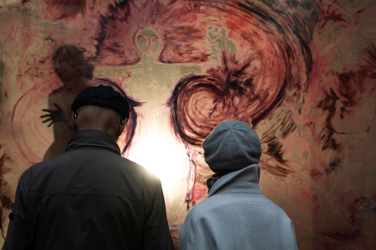 Performance “Rot werden” im „Forum Phoinix“