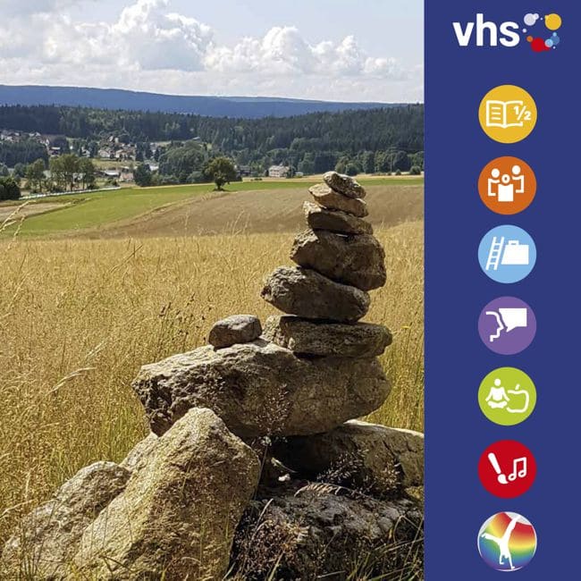 Cover des vhs-Programms für Sommer 2020
