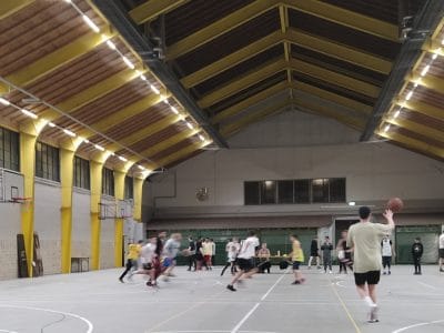 Basketball in der Rotmainhalle