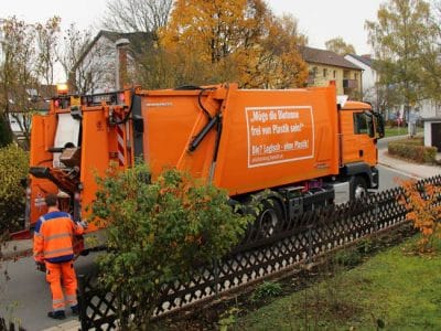 Fahrzeug der Müllabfuhr