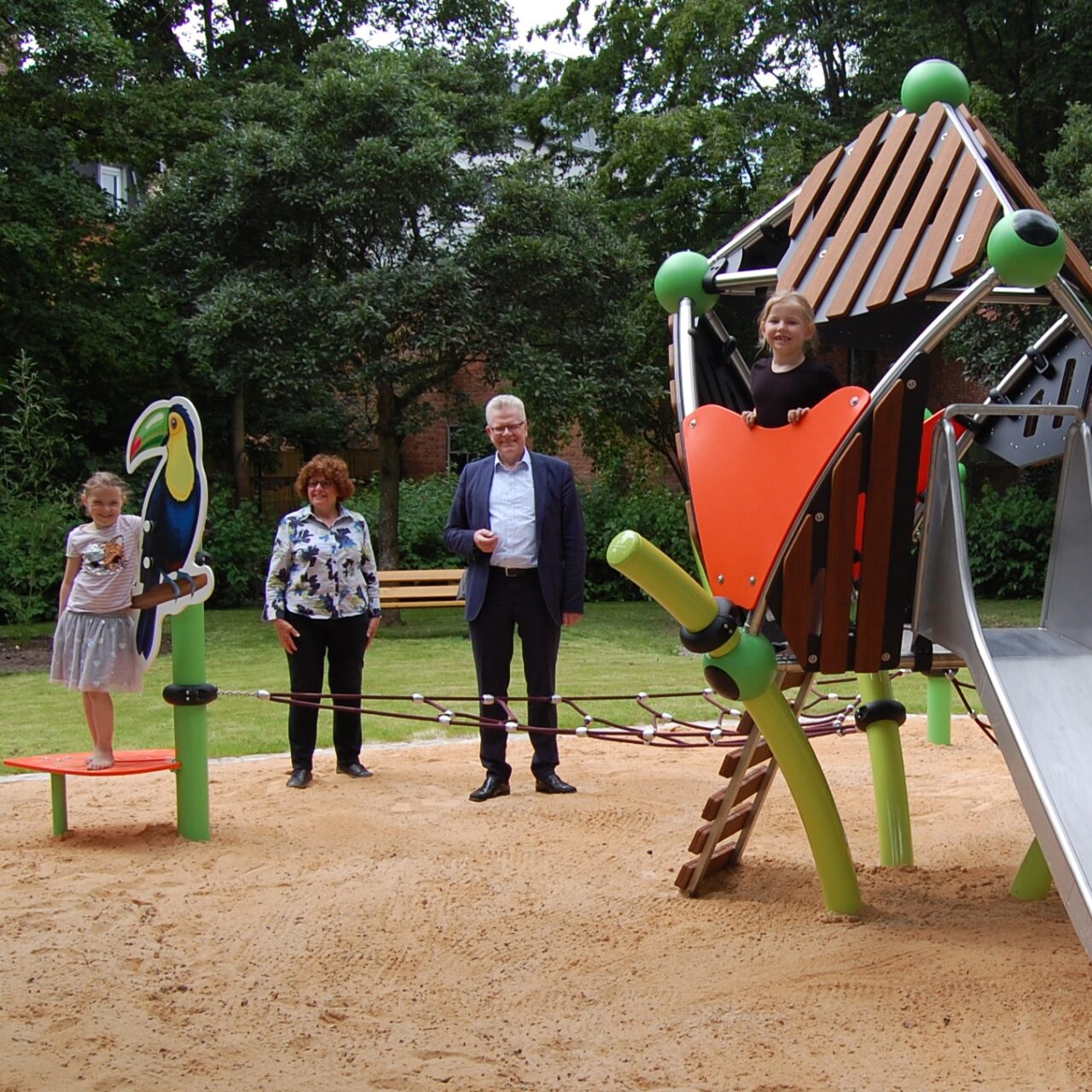 Spielplatzeinweihung