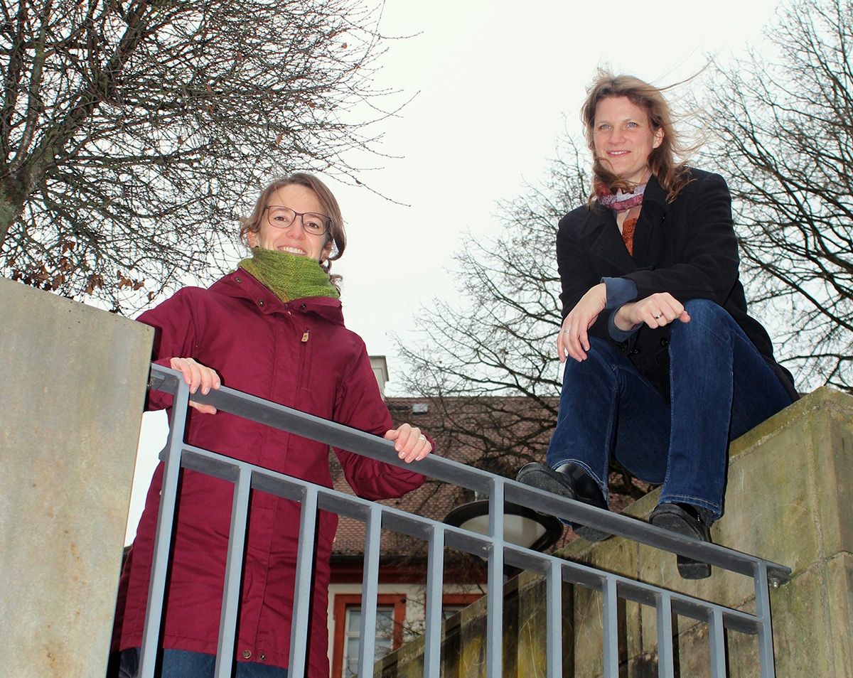 Jana Edlinger und Gesa Thomas.