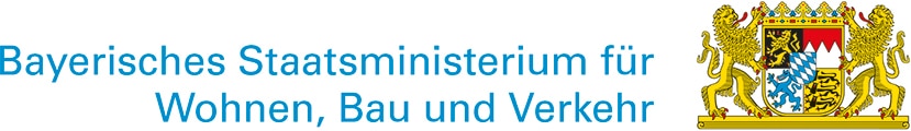 Logo Bayerisches Staatsministerium für Wohnen, Bau und Verkehr