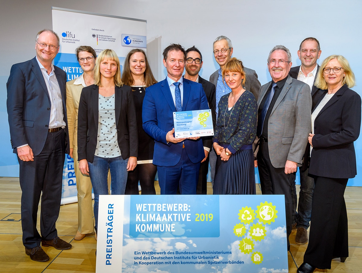 Preisverleihung Wettbewerb Klimaaktive Kommune 2019