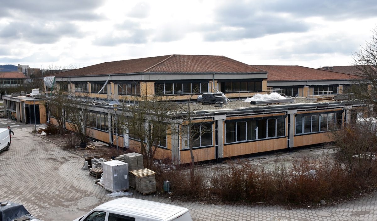 Baustelle Albert-Schweitzer-Schule