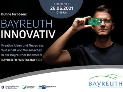 Plakat für die Aktion Bayreuth innovativ