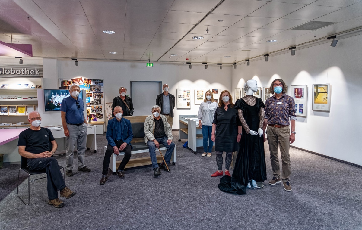 Gruppenfoto mit Vertretern der Studiobühne Bayreuth.