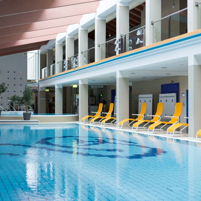 Innenbereich der Lohengrin Therme