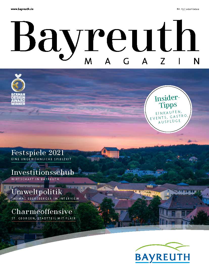 Cover des BAYREUTH Magazins 2021/22