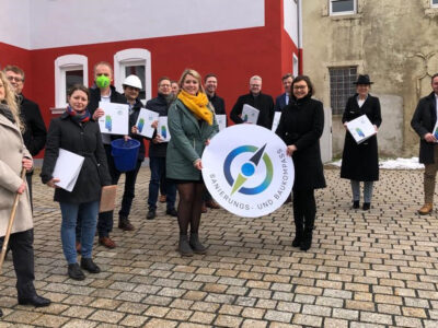 Gruppenfoto Vorstellung Sanierungs- und Baukompass