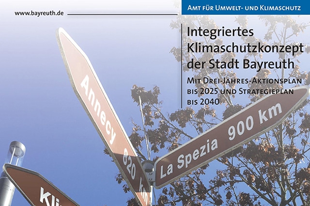 Titelseite des Klimaschutzkonzeptes