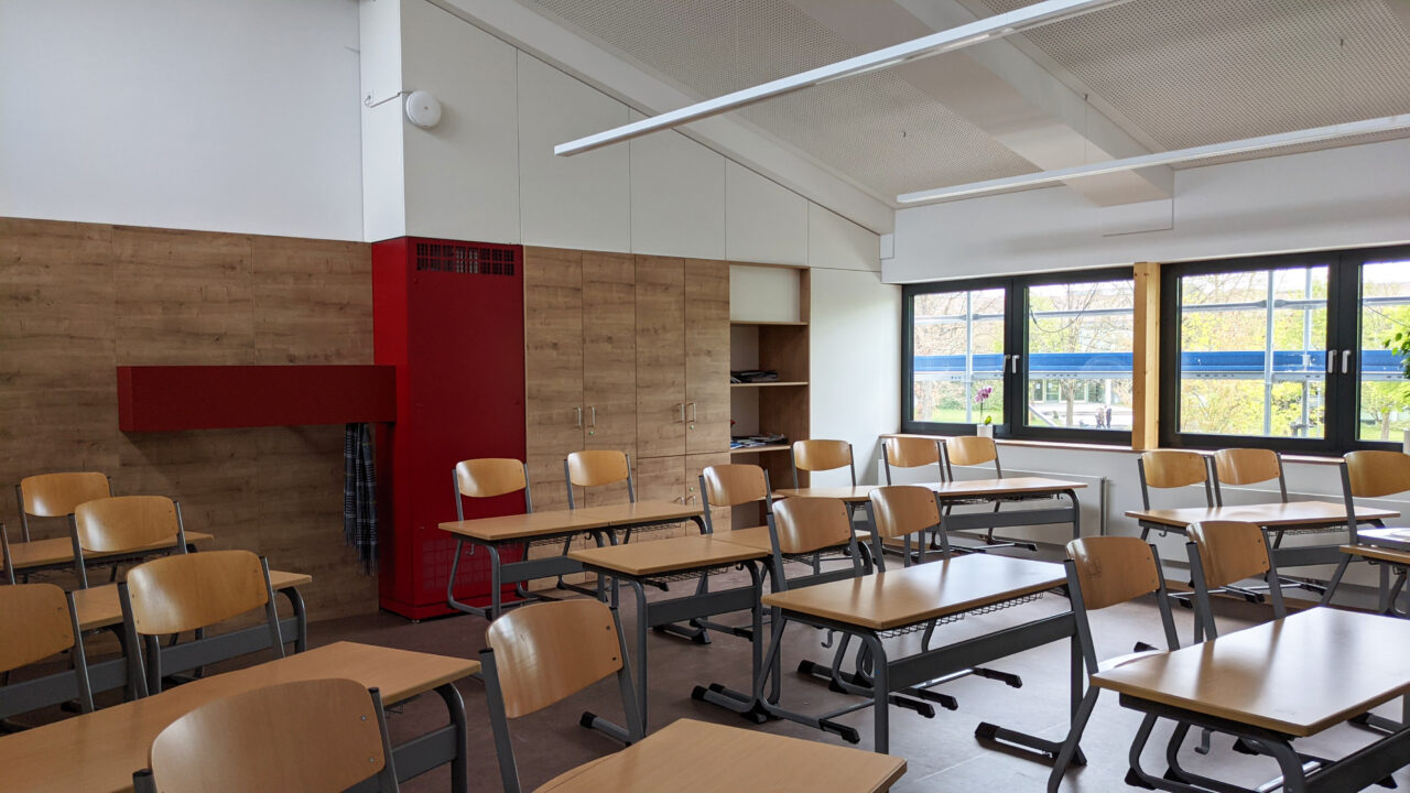 Klassenzimmer von innen