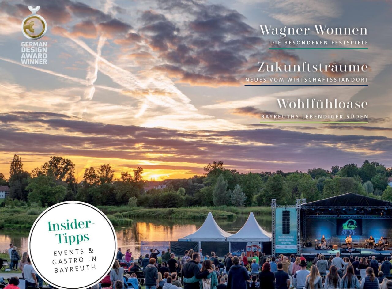 Ausschnitt aus dem Cover des neuen BAYREUTH Magazins.