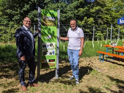 3. Bürgermeister Stefan Schuh und Landeshauptmann Hans-Peter Doskozil.