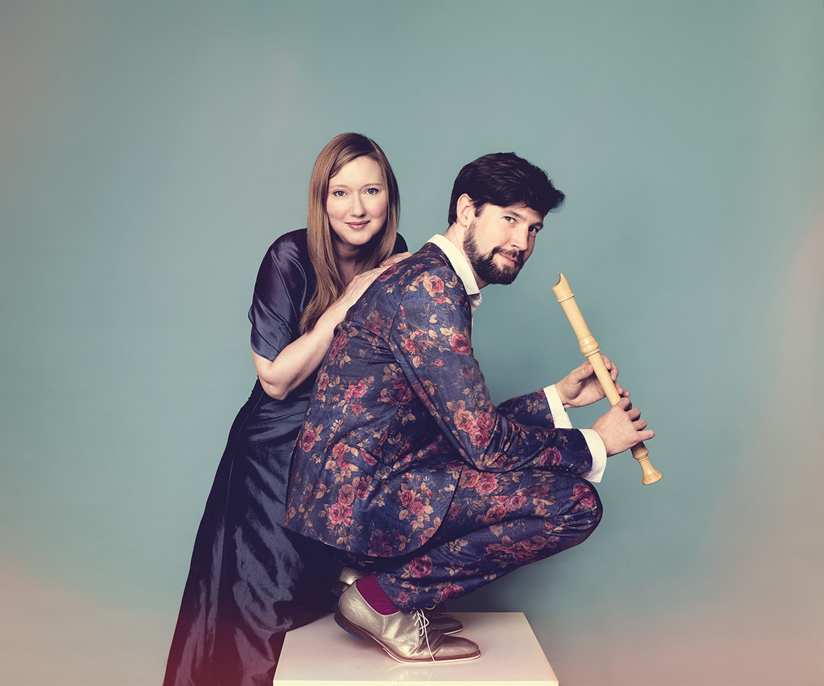 Das Duo Stefan Temmingh und Dorothee Mields