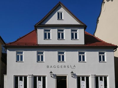 Gebäude mit dem Schriftzug BaggersLa