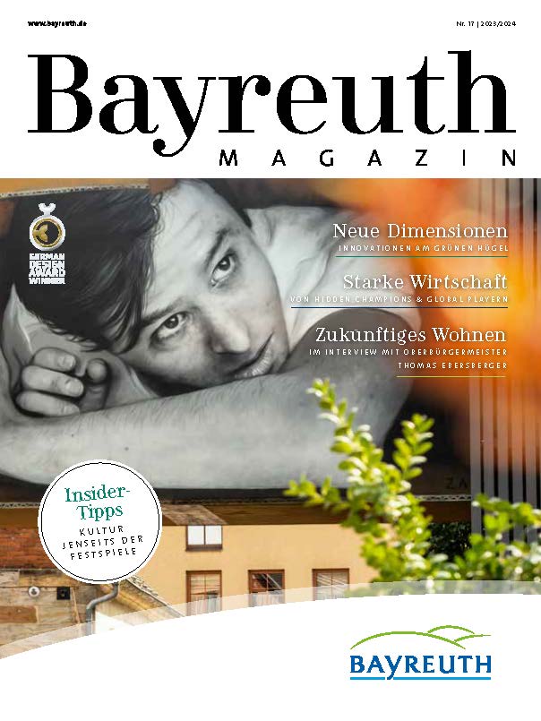 Titelseite Bayreuth Magazin Cover Bayreuth Magazin