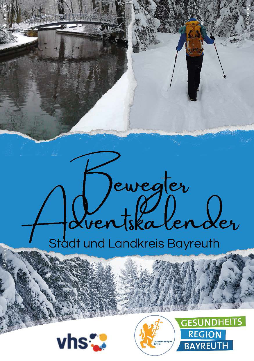 Fotocollage mit Winterbildern.
