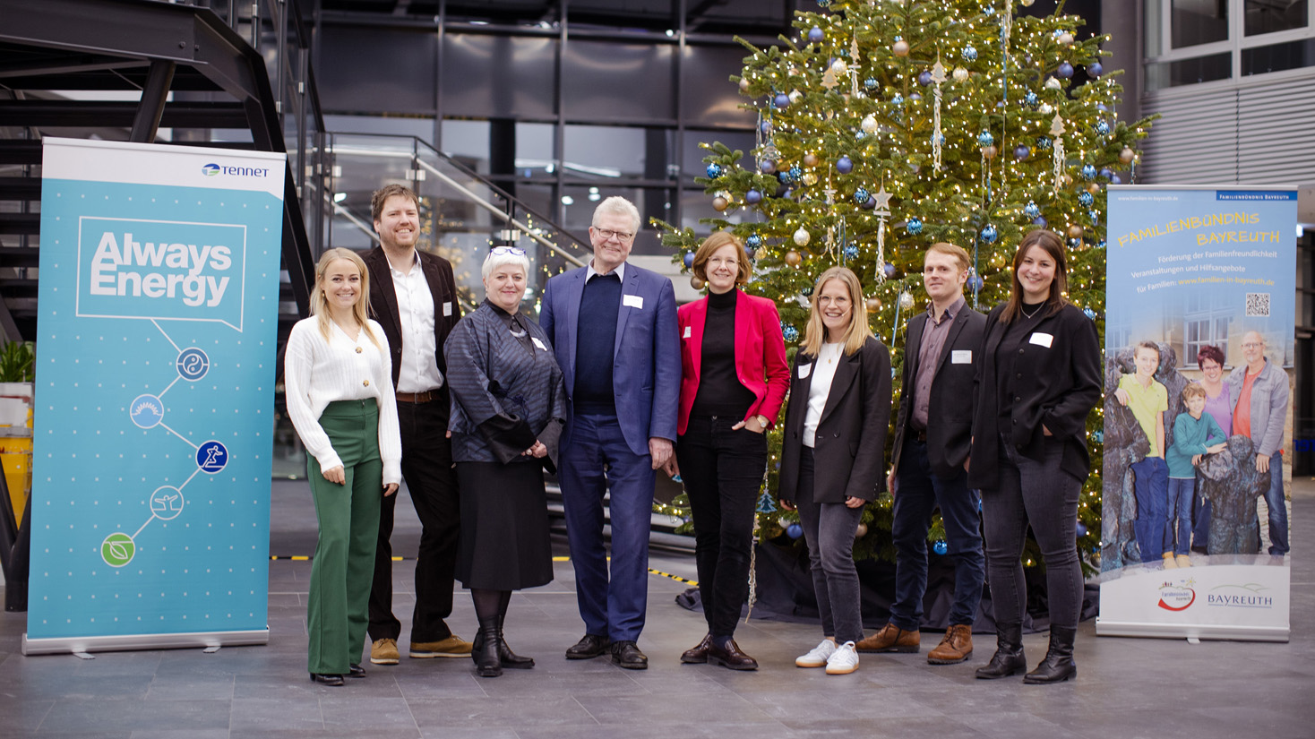 Gruppenbild mit Teilnehmern der Veranstaltung. | Foto: TenneT TSO GmbH