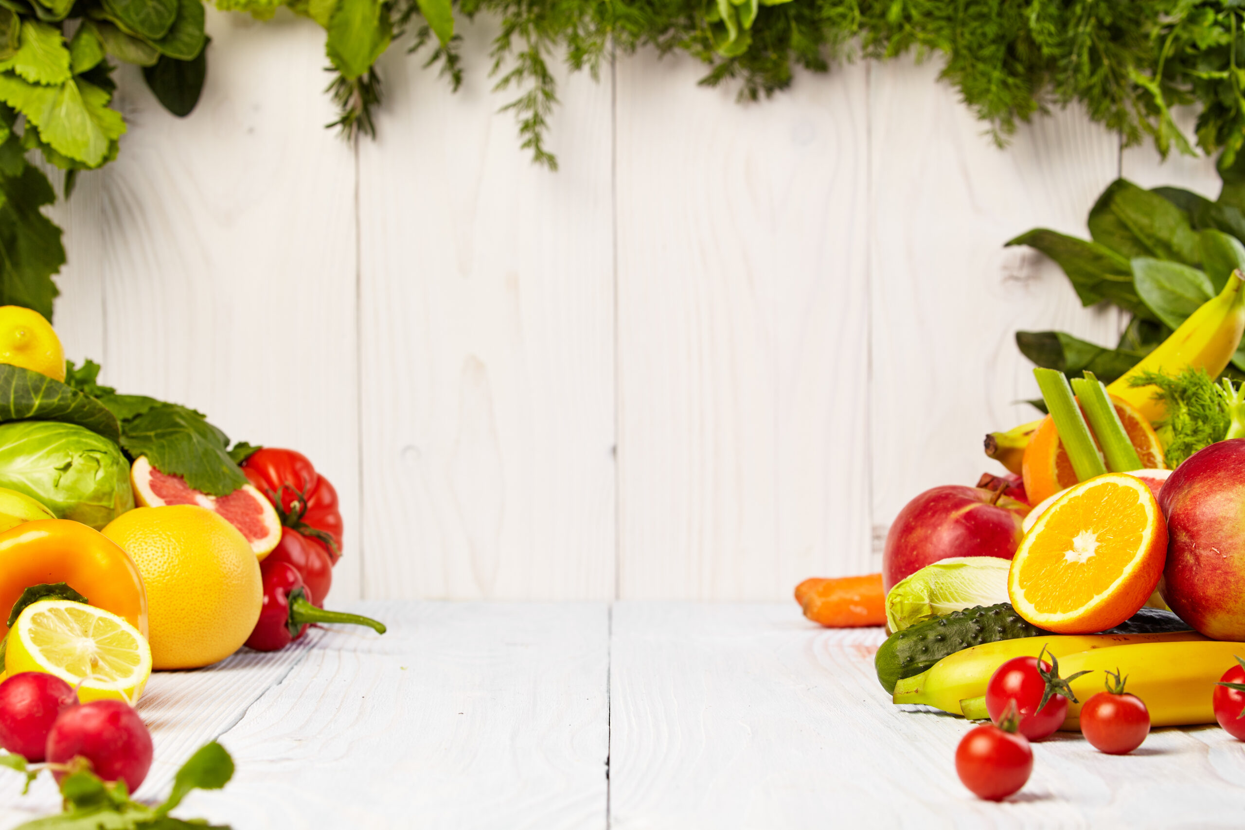 Bananen, Orangen, Zitronen, Tomaten