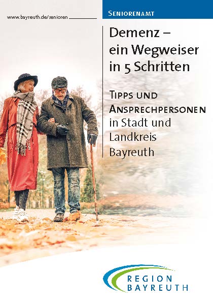 Titelseite des Wegweiser Demenz