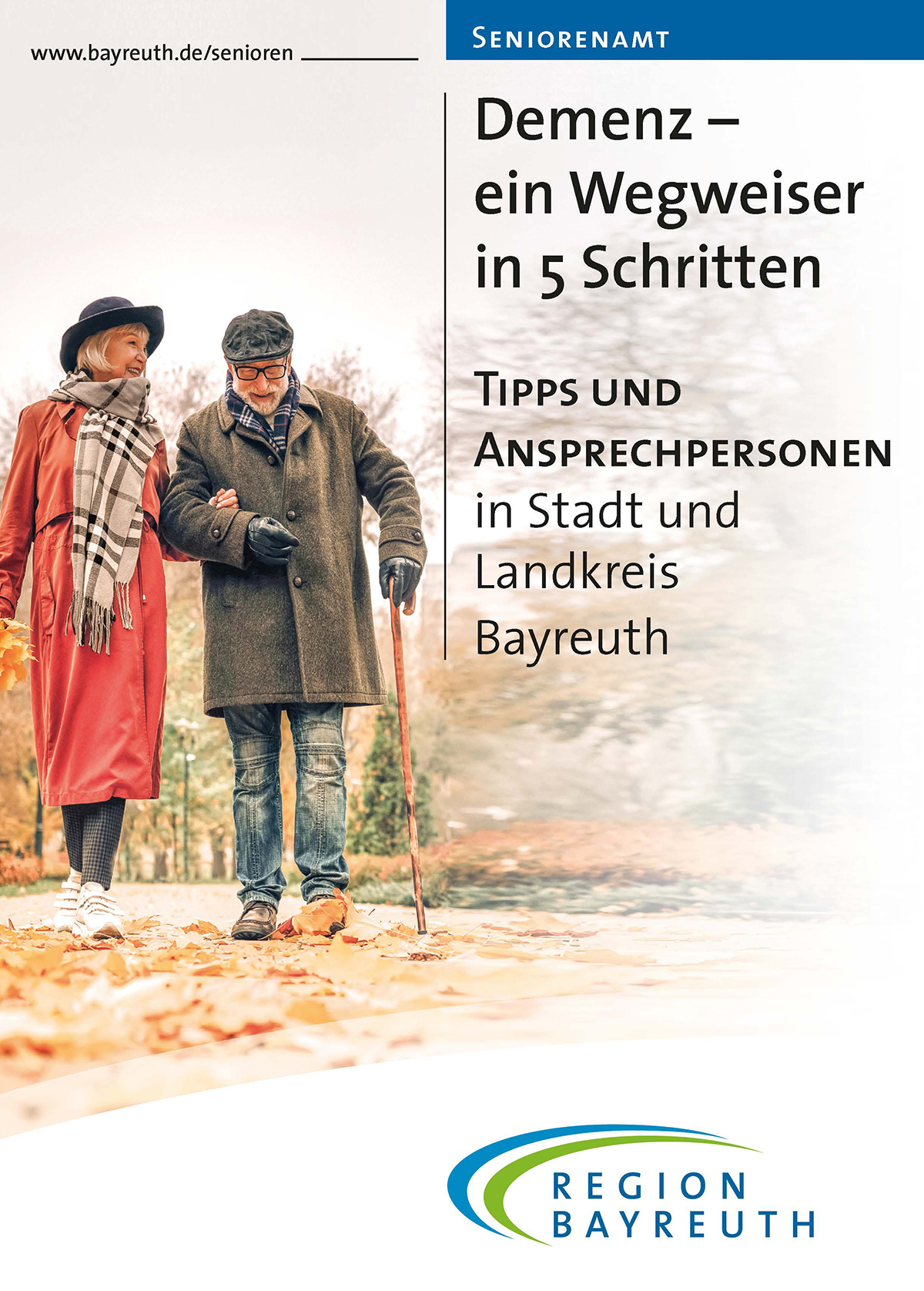 Titelseite Wegweiser Demenz