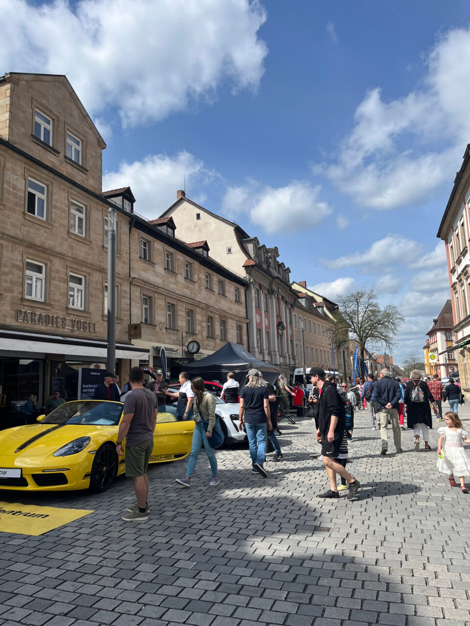 Die Bayreuther Innenstadt bei den Mobilitätstagen 2024. Foto: BMTG