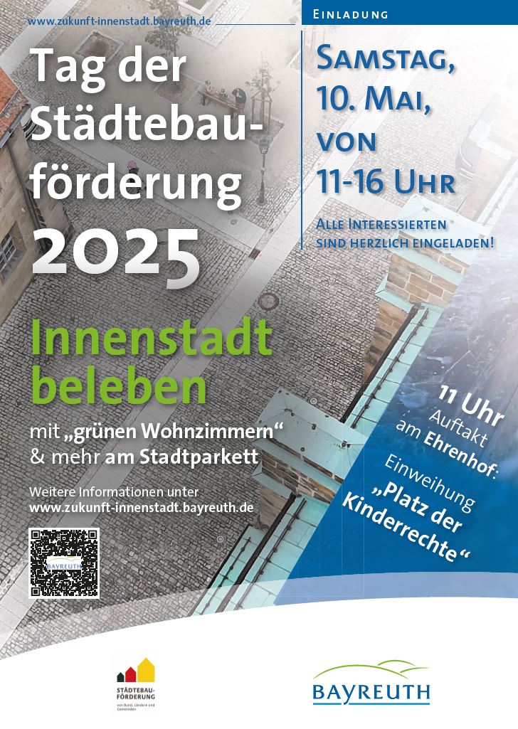 Graphik - Plakat Tag der Städtebauförderung 2025