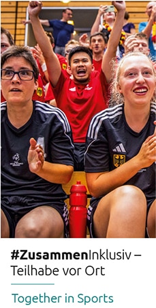 Vorschaubild zum Flyer "Together in Sports"