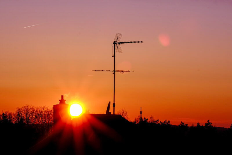 Bayreuth im Abendrot