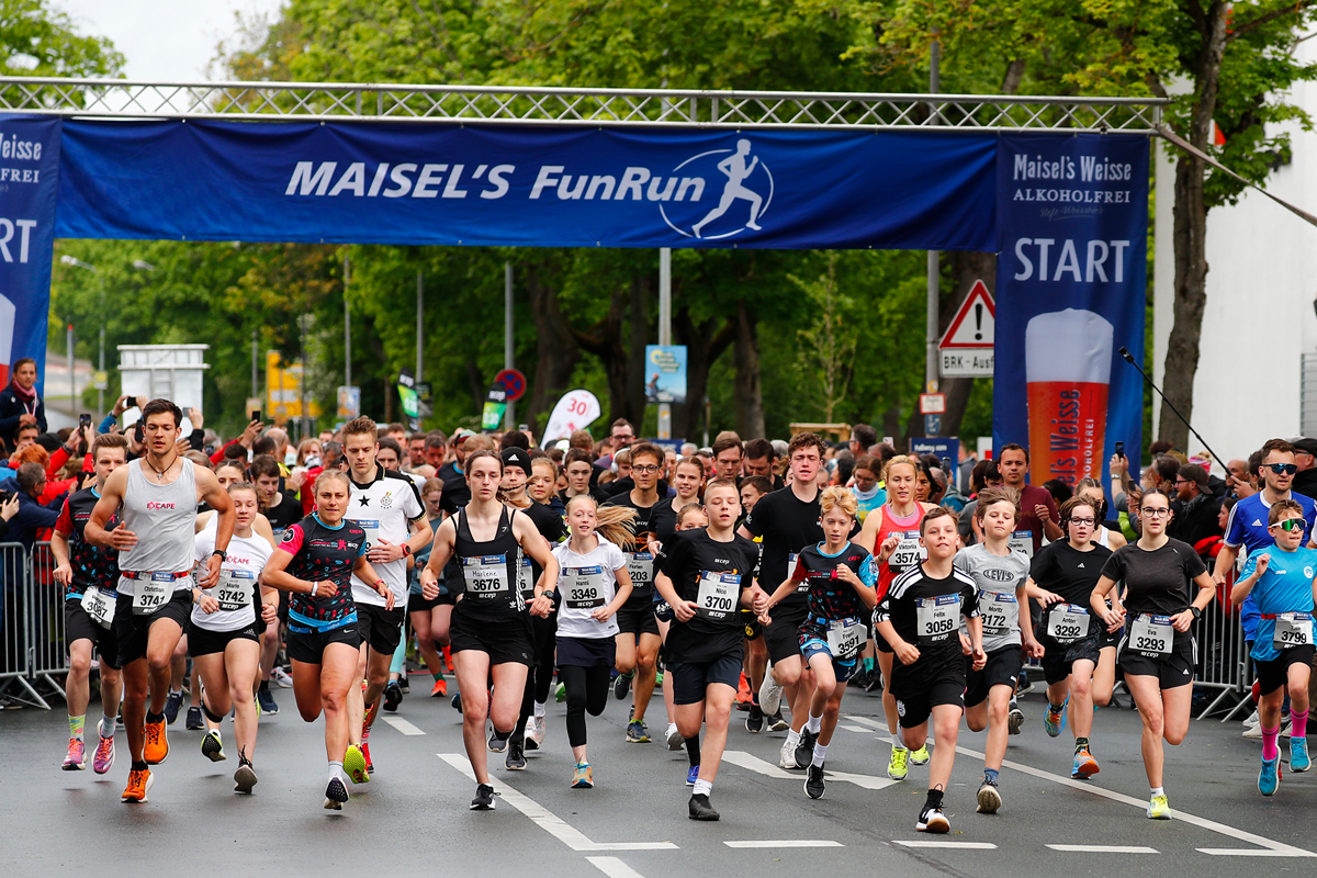 Der Maisel's Fun Run 2024. Foto: Peter Kolb