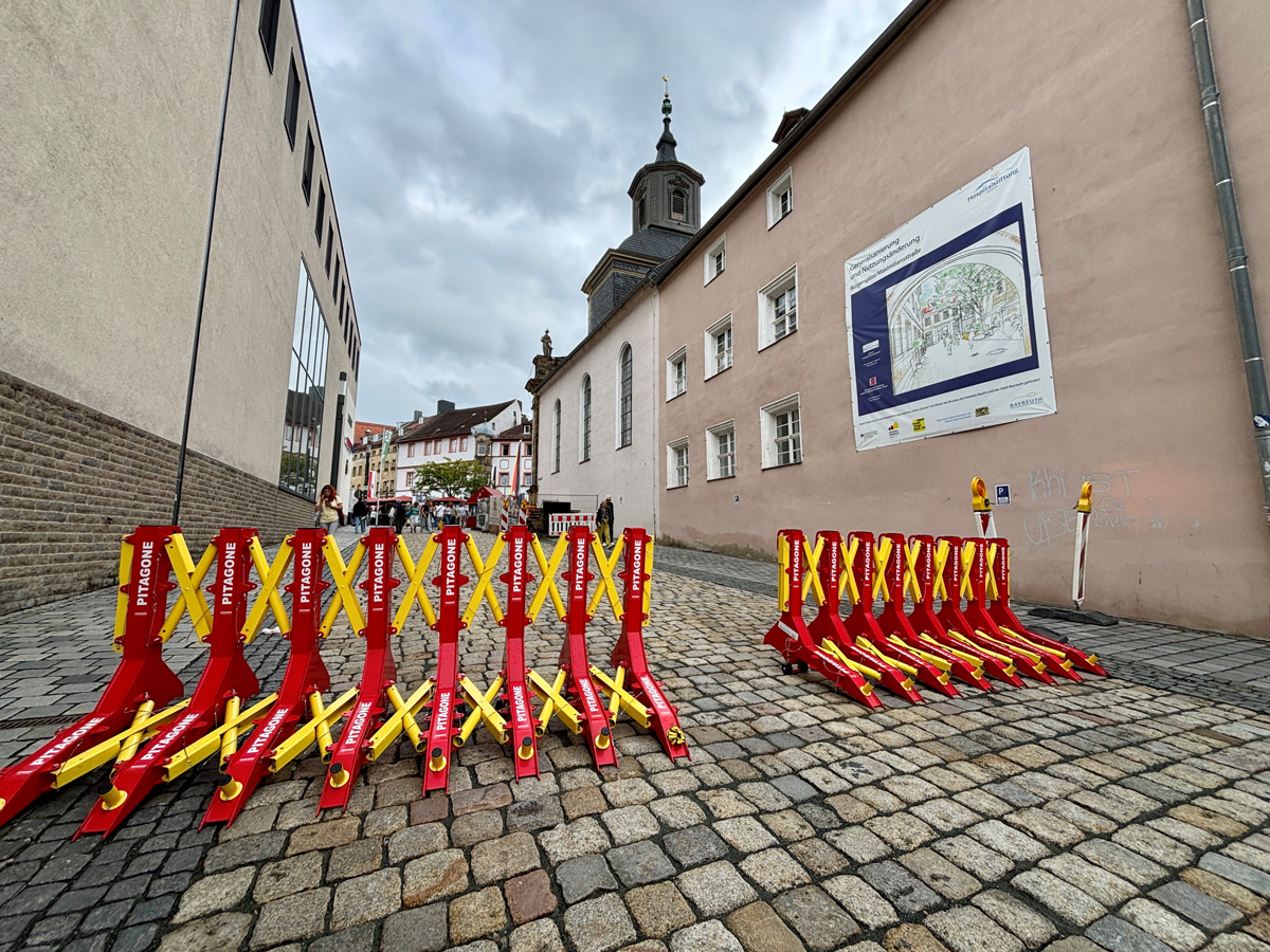 Absperrung Verkehr