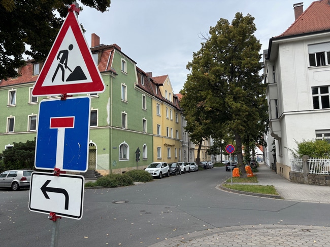 Humboldtstraße in Bayreuth