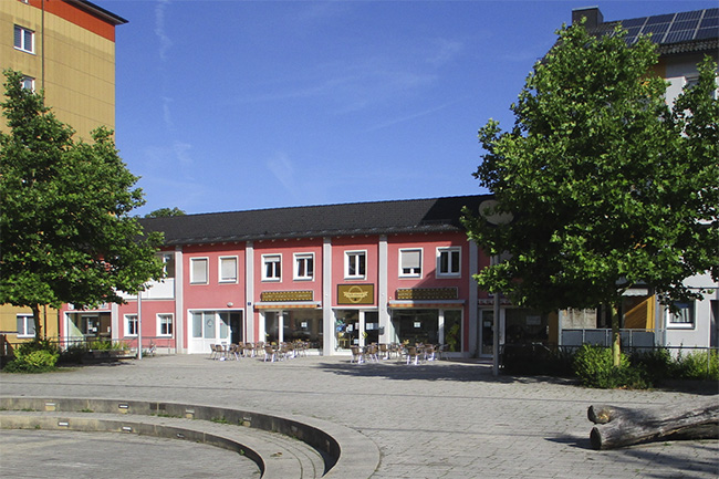 Blick auf den Menzelplatz