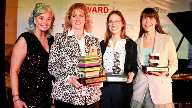 Siegerinnen des Unternehmerinnen Award 2025