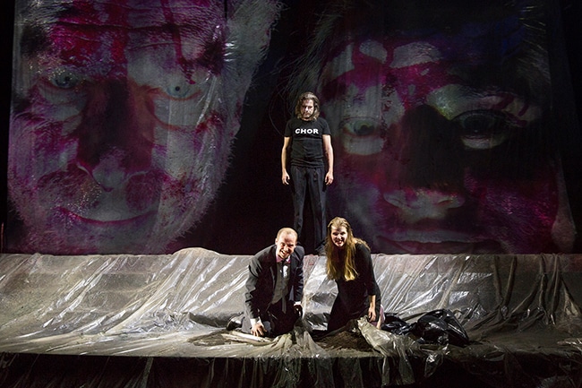 Szenenbild aus "Die Orestie"