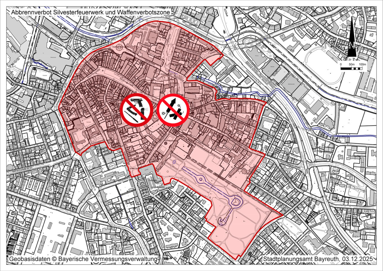 Übersichtskarte Innenstadt | Foto: Stadt Bayreuth