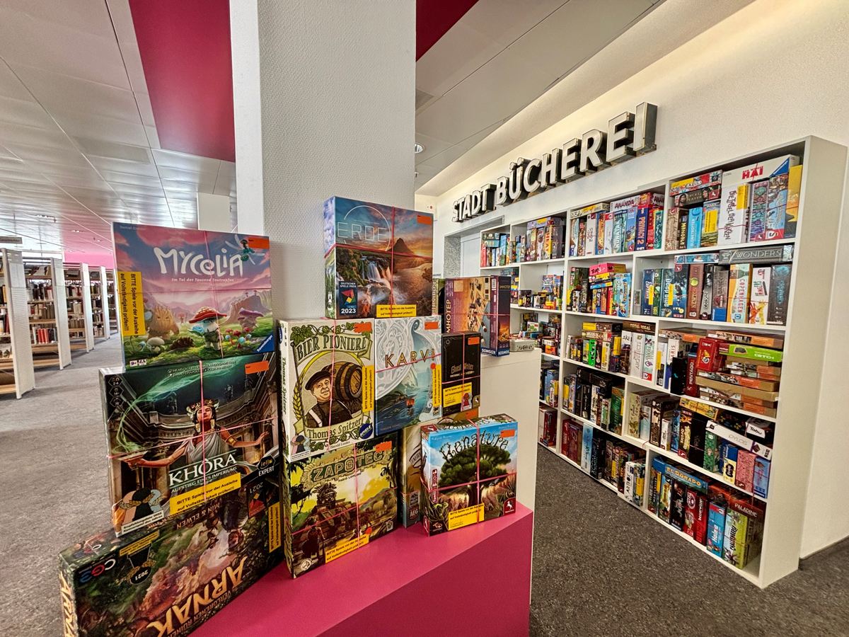 Blick in die RW21 Stadtbibliothek. Foto: Stadt Bayreuth