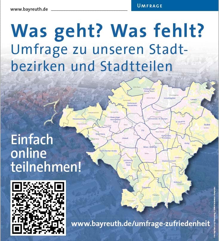 Titelbild: Was geht? Was fehlt? Umfrage zu unseren Stadtbezirken und Stadtteilen